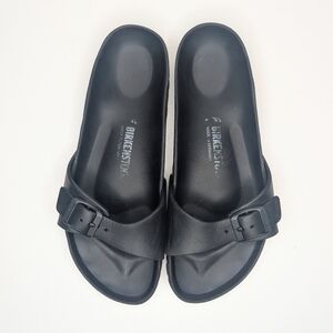 Birkenstock Black Madrid EVA Slide Sandals